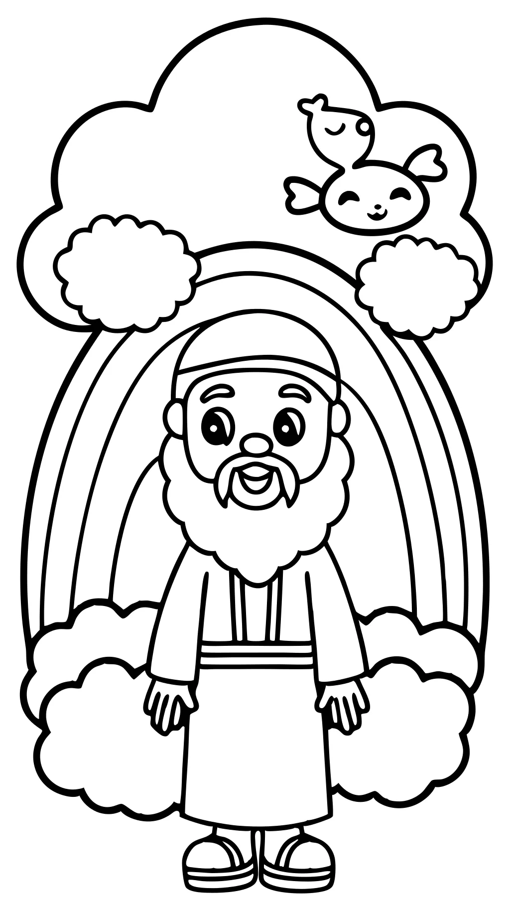 coloriage préscolaire coloriage de la Bible imprimable gratuit pdf